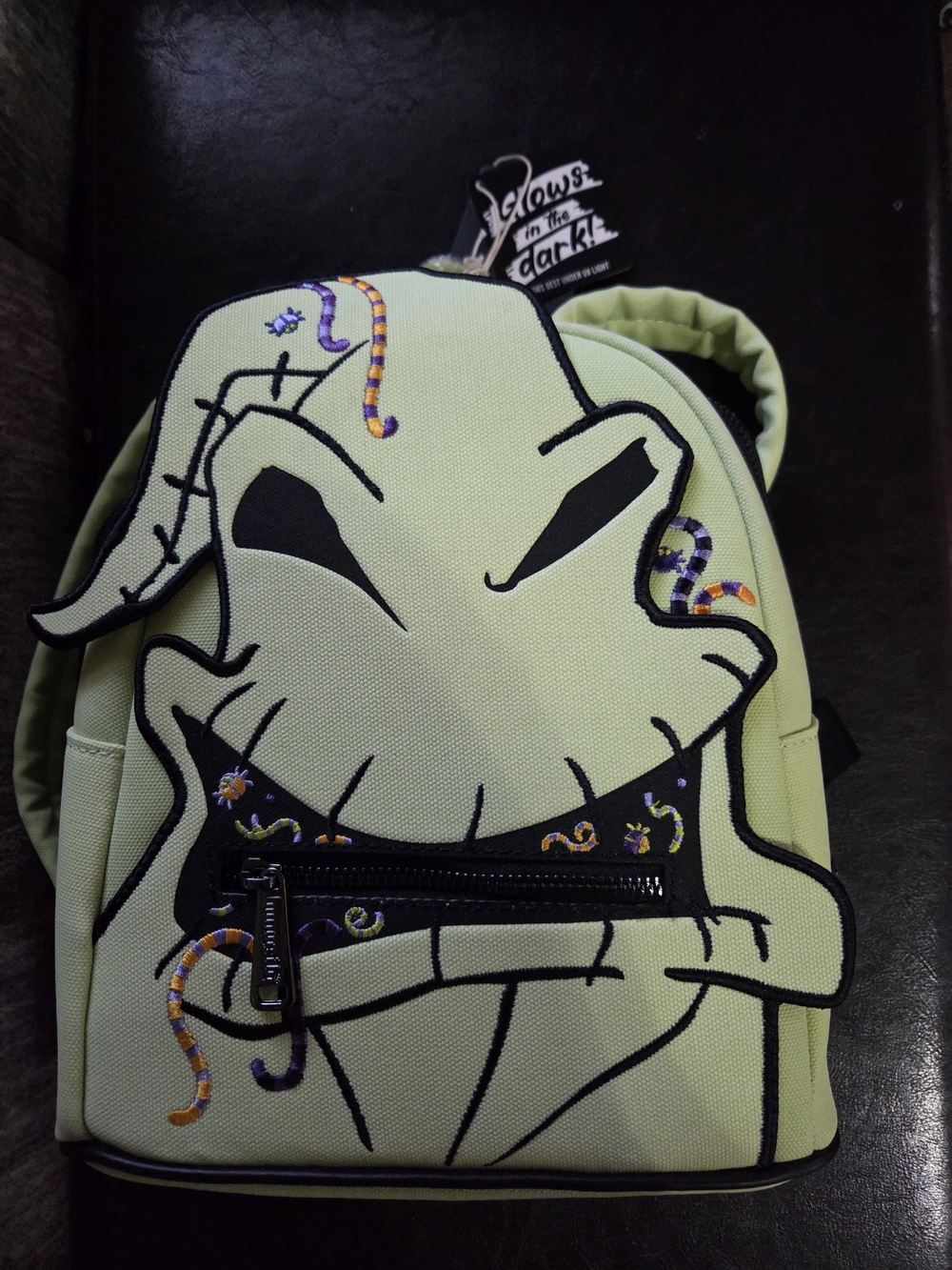 Loungefly Glow-in-the-Dark Oogie Boogie Disney Mini Backpack